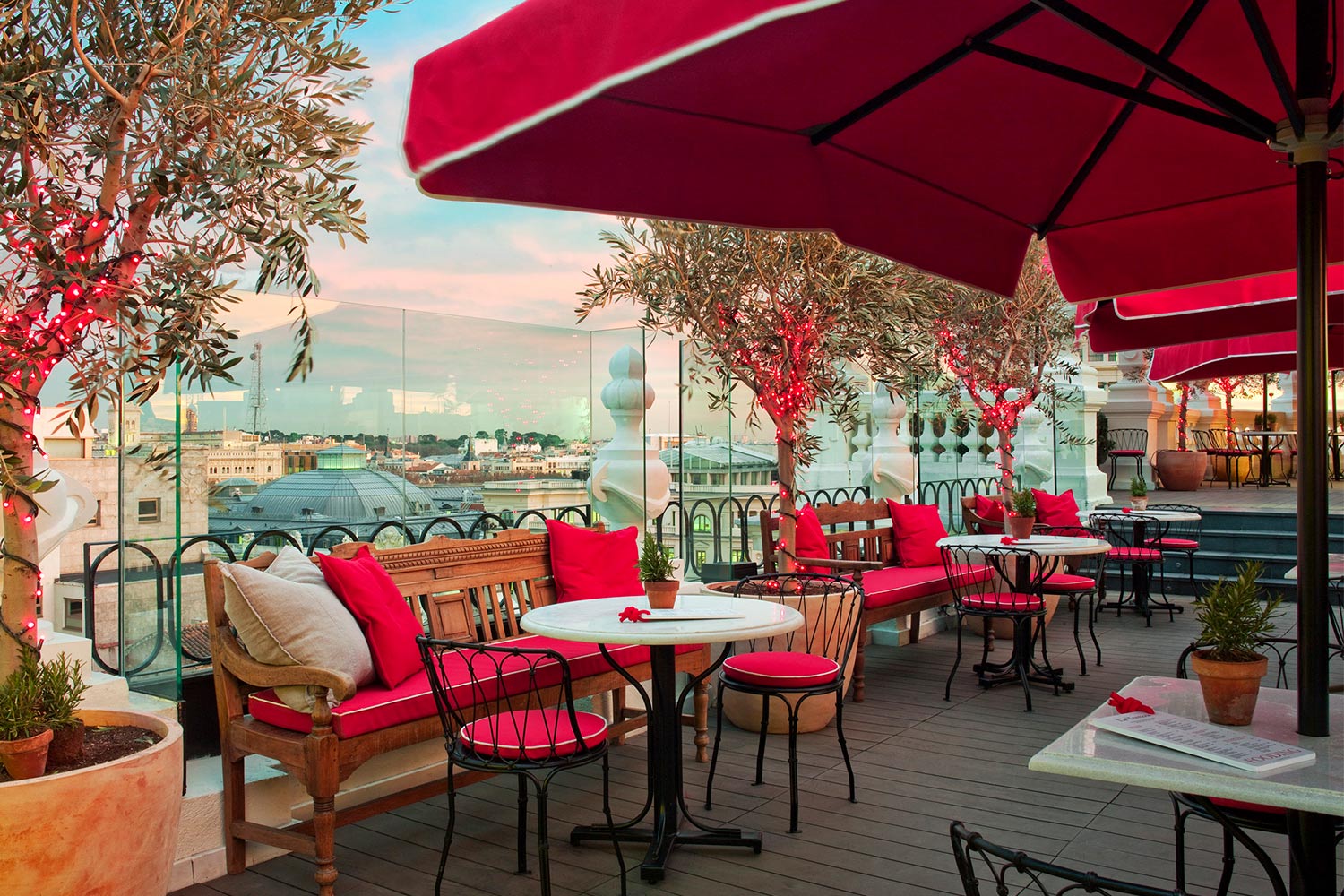 Must-see terraces and roofs in Madrid
