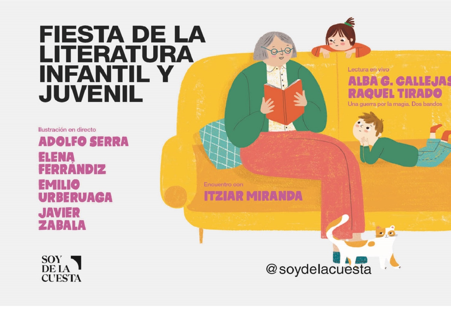 Cartel Fiesta del Libro Infantil y Juvenil 2022