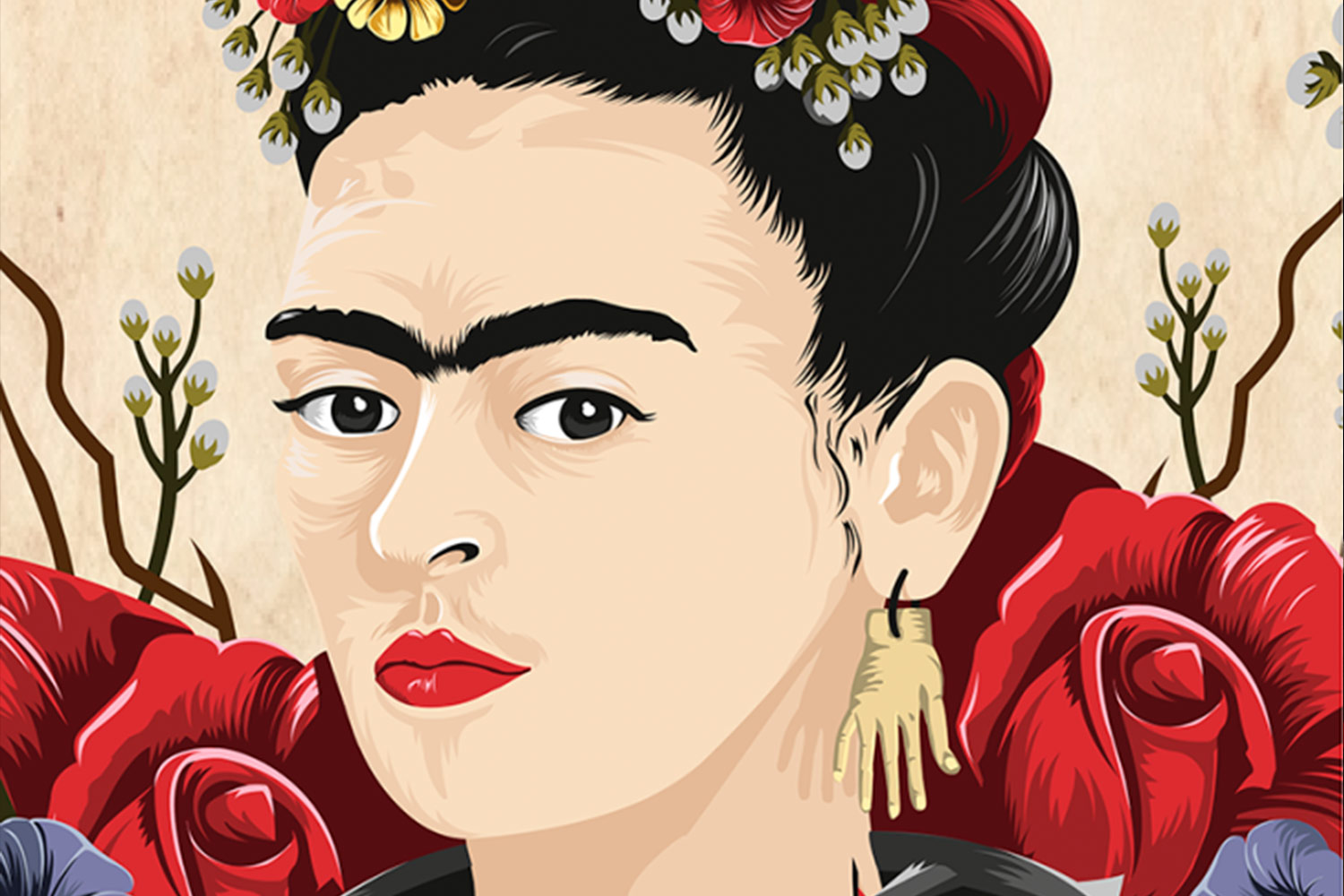 Frida Kahlo's portrait