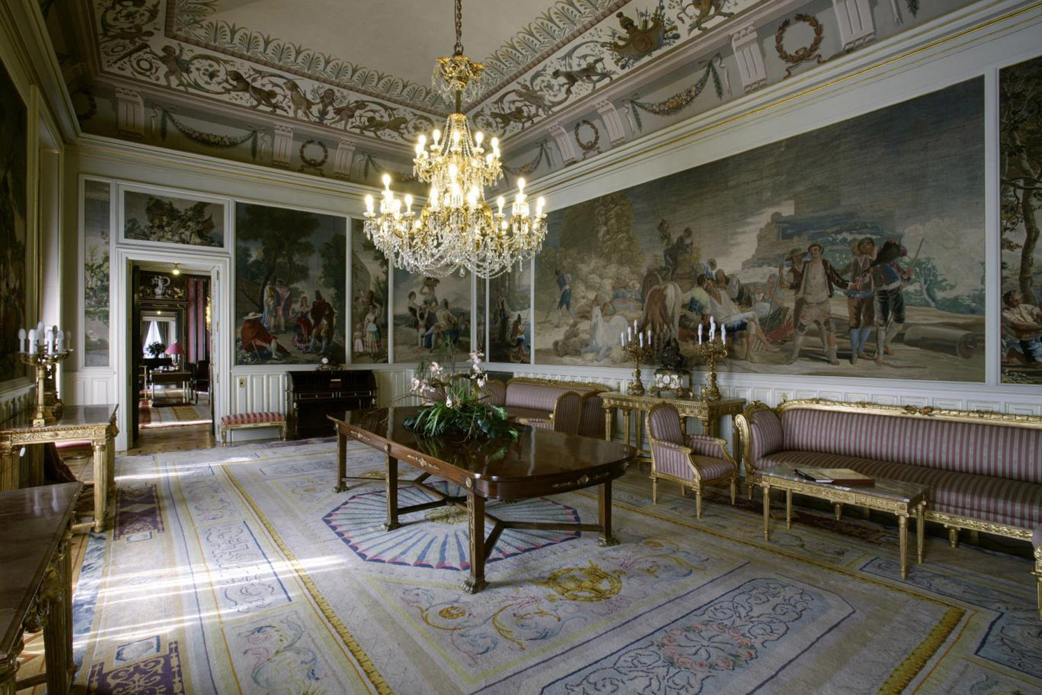 Salón de palacio de Madrid