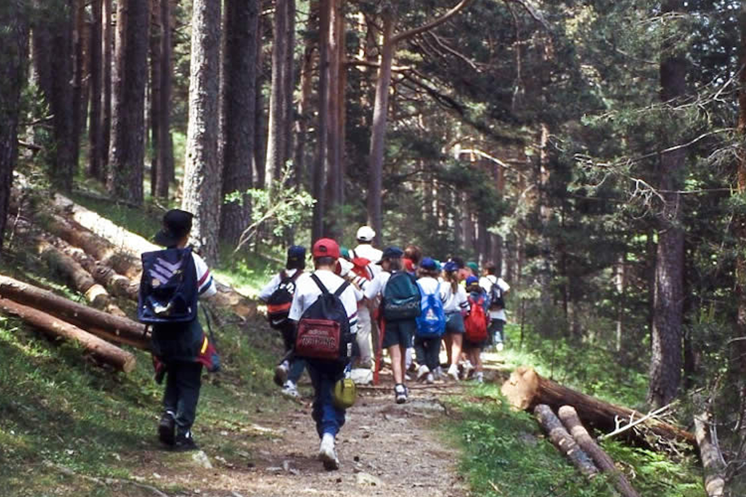 Routes with children in the Sierra de Guadarrama 