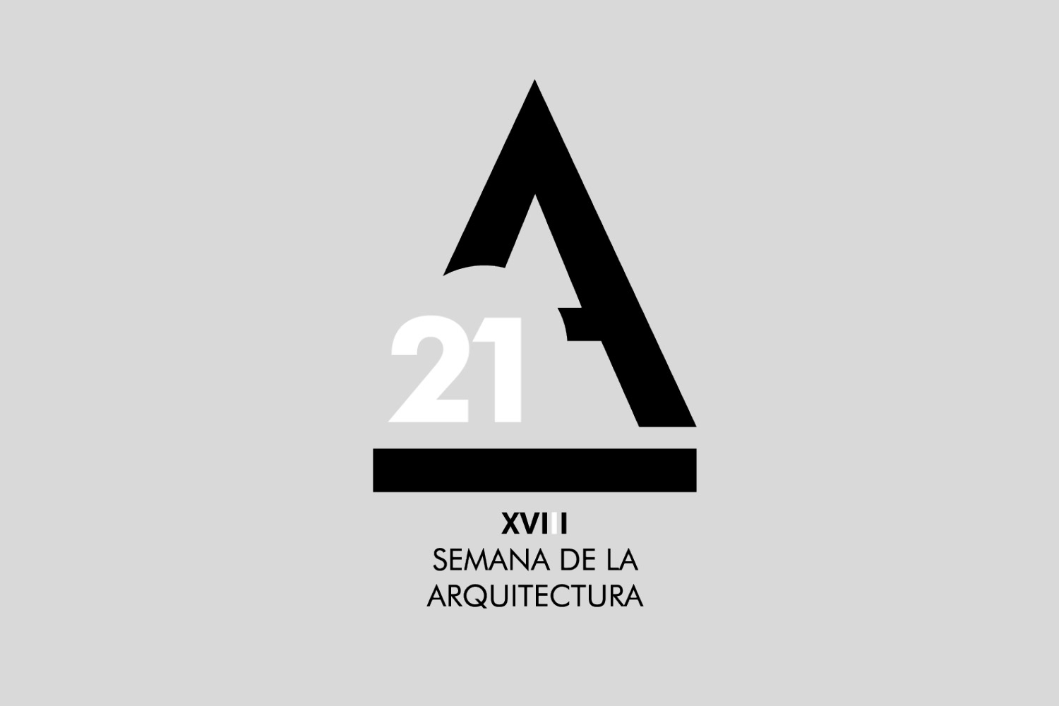Cartel XVIII Semana de la Arquitectura de Madrid