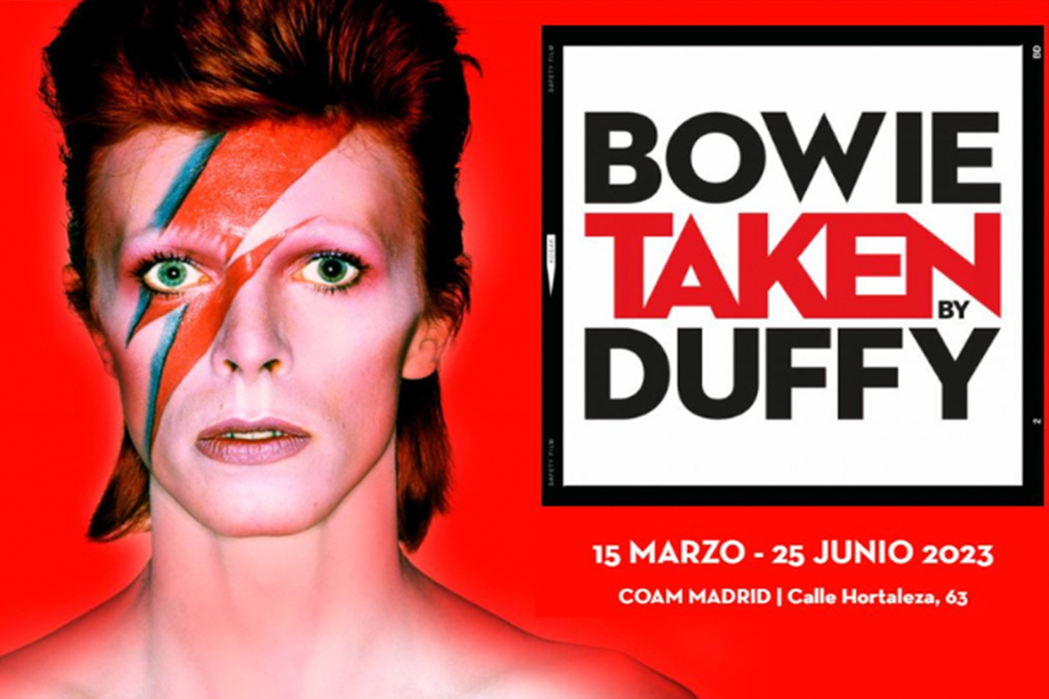 Exposición ¨Bowie Taken by Duffy¨