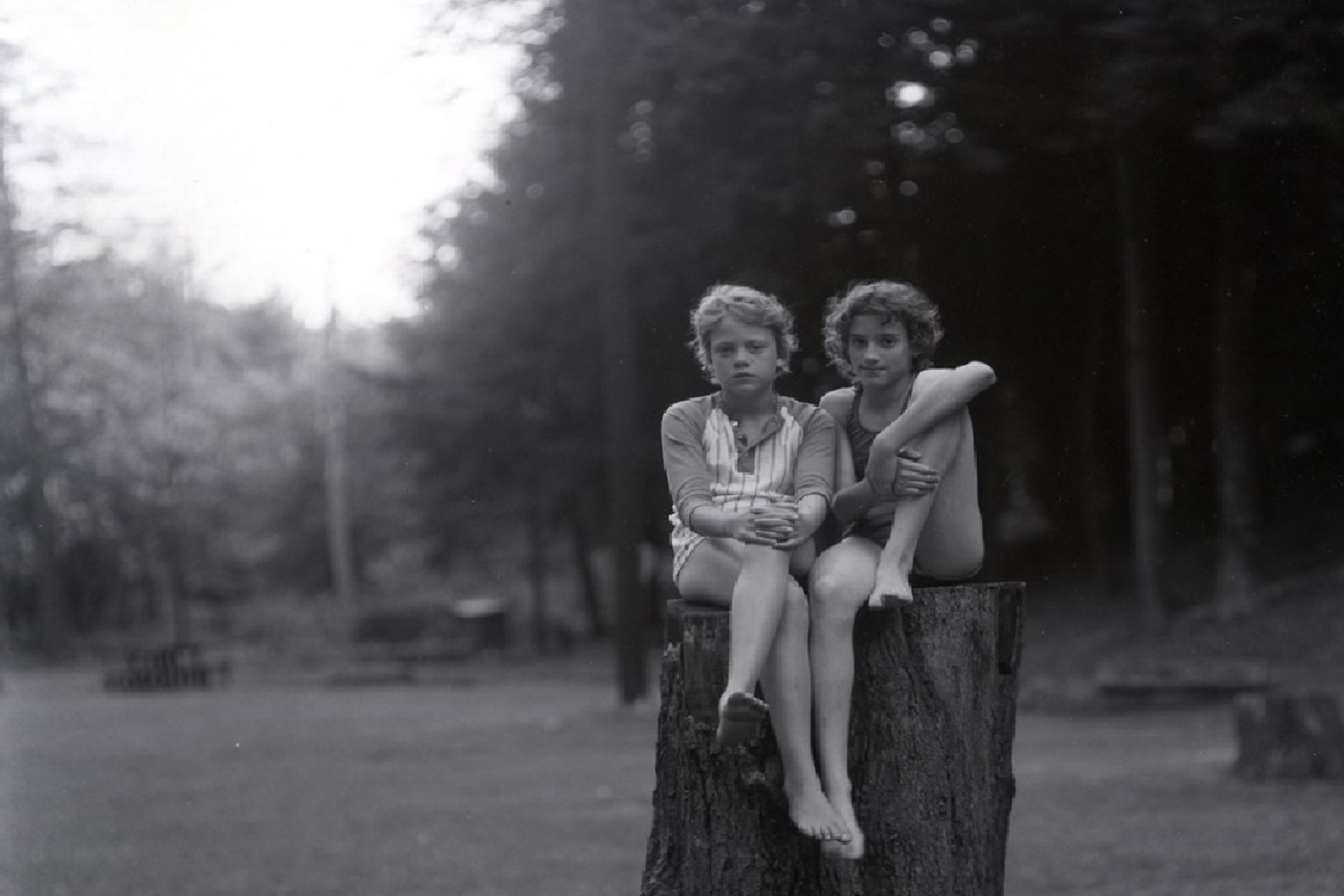 Foto de dos niños por Judith Joy Ross