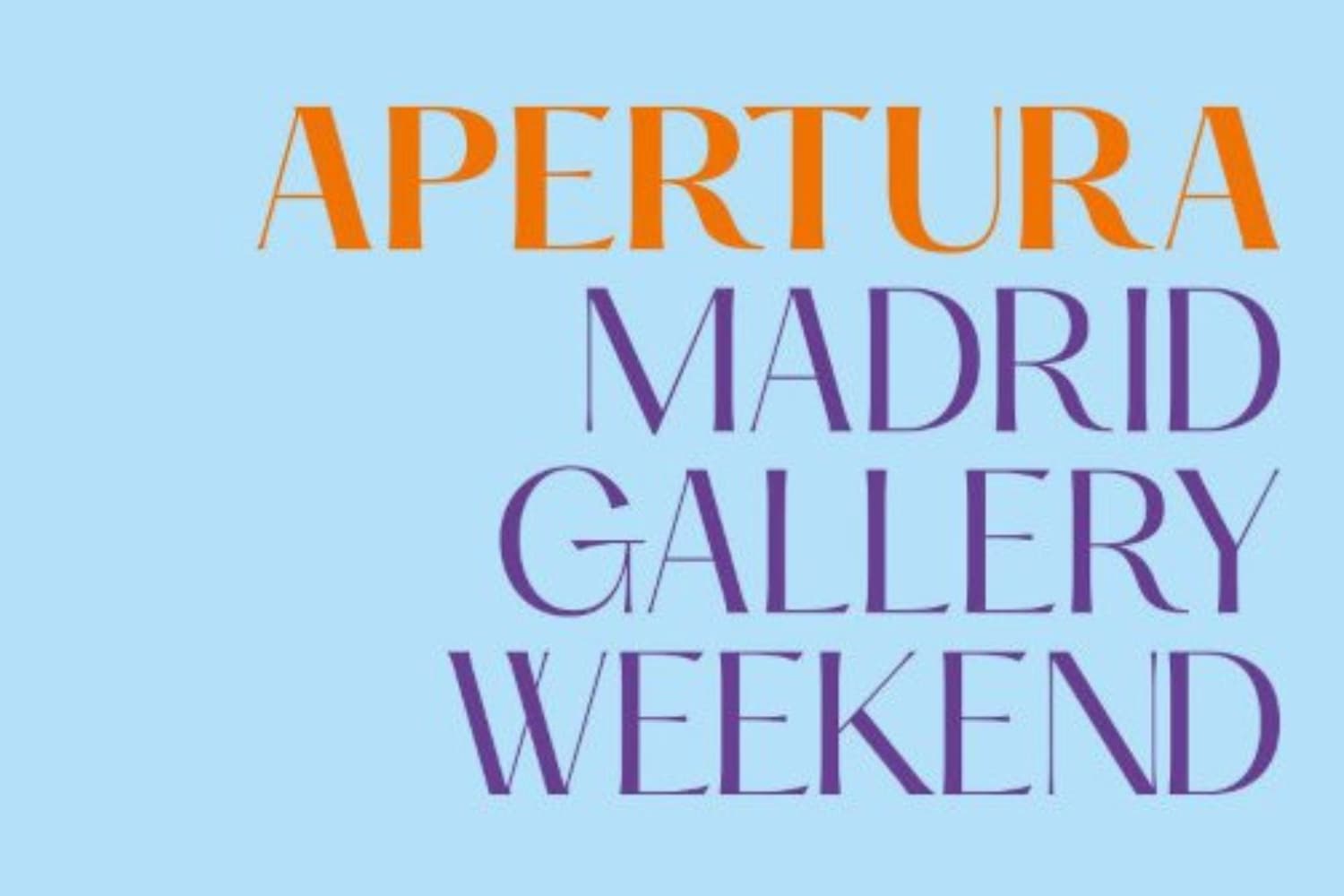 Explorando el mundo del arte en el Apertura Madrid Gallery Weekend